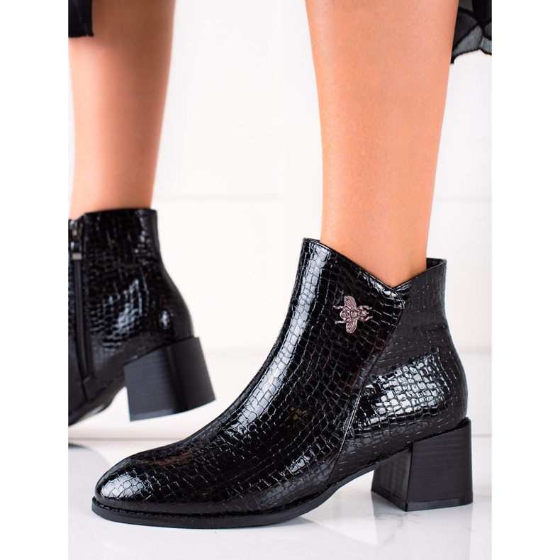 Filippo Stílusos csizma szigeteléssel fekete 2