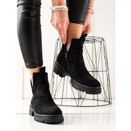 W. Potocki Kivágott velúr táskák fekete 2 W. Potocki Kivágott velúr táskák fekete 2