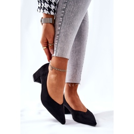 PG1 Velúr Pumpák Egy Fekete Rossie Postán 1