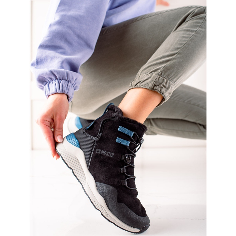 Női hócsizma Big Star II274261 fekete 1 Női hócsizma Big Star II274261 fekete 1