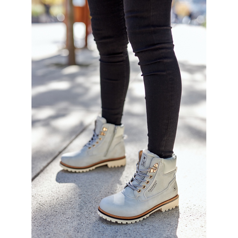 PE1 Timberki női csapdázók melegítő világosszürke Tiempóval 2