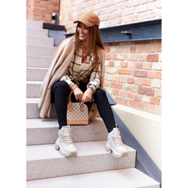 Trekking cipő Big Star II274331 Bézs barna 2