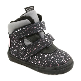 Vízálló csizma Pink Rosa TE-POR Mazurek 1360 rózsaszín szürke 1 Vízálló csizma Pink Rosa TE-POR Mazurek 1360 rózsaszín szürke 1