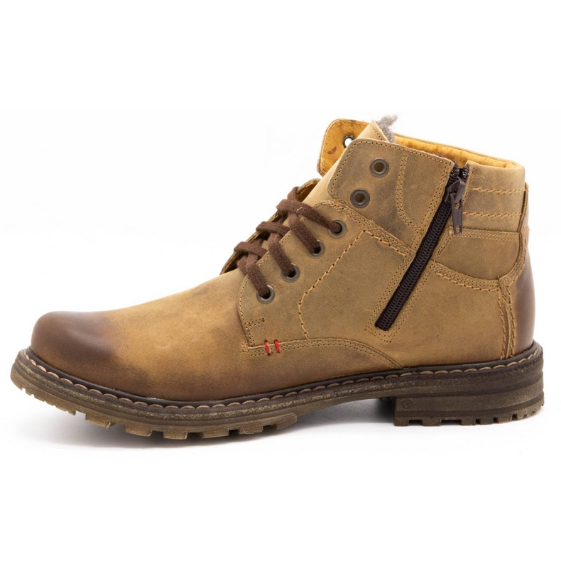 ABIS Meleg férfi cipő 197 barna 1