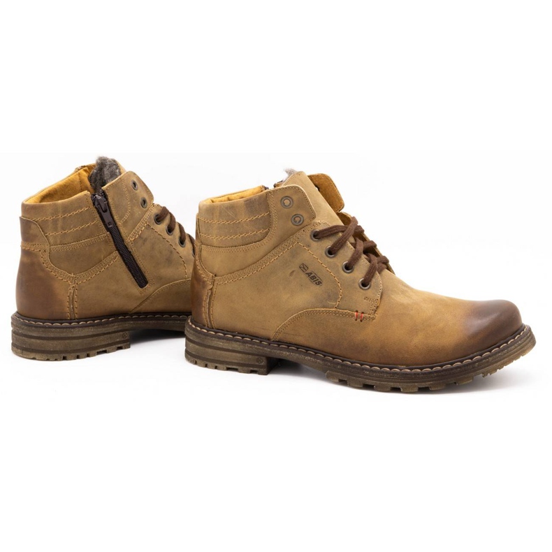 ABIS Meleg férfi cipő 197 barna 3