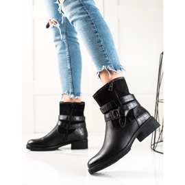 Super Mode Fekete klasszikus munkások csattal 1