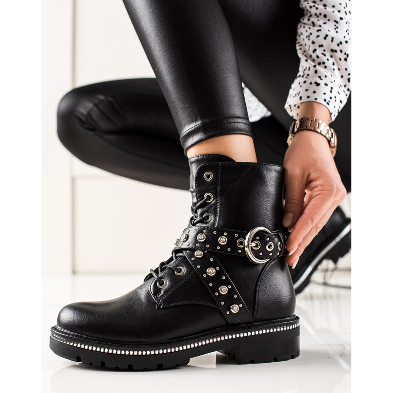 Kayla Rockmunkások Jet -el fekete 2