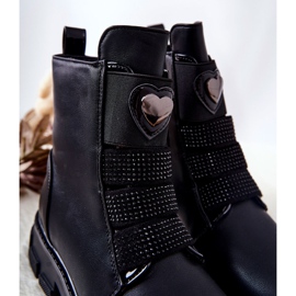 PA1 Fekete Miraven prémes gyerekcsizma 1