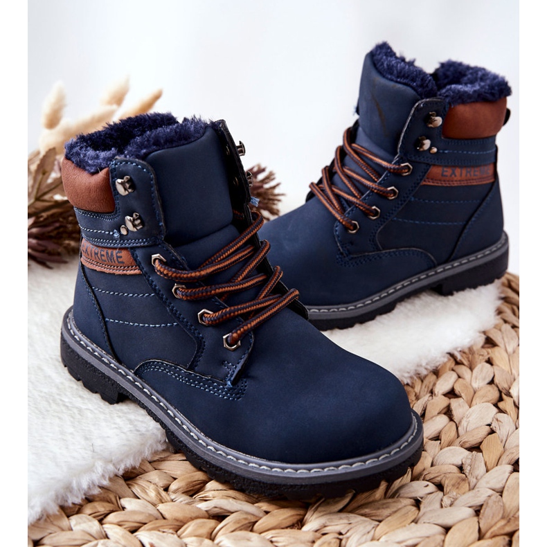 PA1 Gyermek meleg csapdák sötétkék sírok barna 2