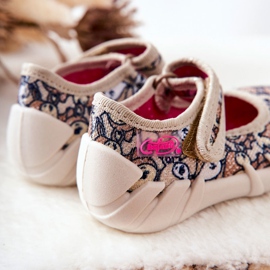 BEFADO S.A. Papucs Inblu Roe-deer 109P240 Beige barna 1