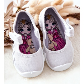 BEFADO S.A. Inblu fényes papucs 109P222 ezüst 1