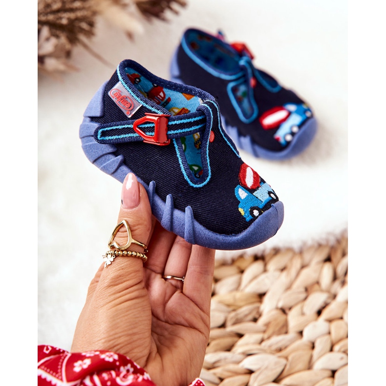 BEFADO S.A. Papucs Inblu Betonkeverő 110P385 Navy Cipők sötétkék 2