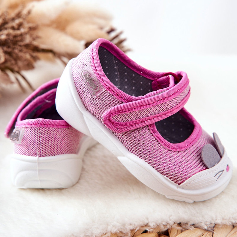 BEFADO S.A. Papucs Inblu Rabbit 209P034 Pink rózsaszín 2 BEFADO S.A. Papucs Inblu Rabbit 209P034 Pink rózsaszín 2