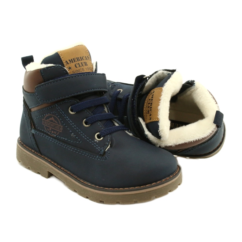 Prémmel szigetelt dolgozók American Club GC29 / 21 Navy barna sötétkék 5