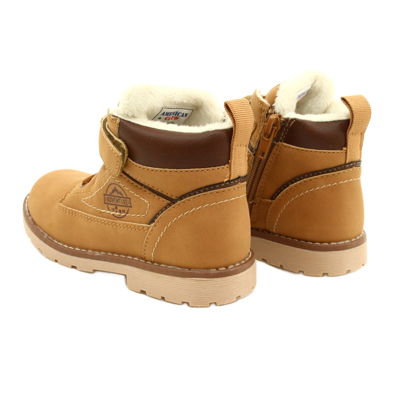 Prémmel szigetelt dolgozók American Club GC29 / 21 Camel bézs barna sárga 4