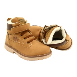 Prémmel szigetelt dolgozók American Club GC29 / 21 Camel bézs barna sárga 5