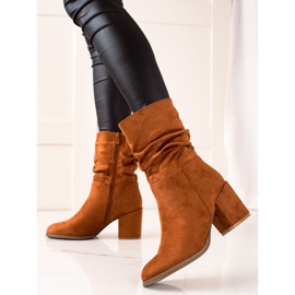 Evento Stílusos magas csizma barna 1