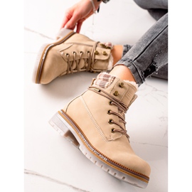 Goodin Szigetelt csapdázók Eco bőrből bézs 1