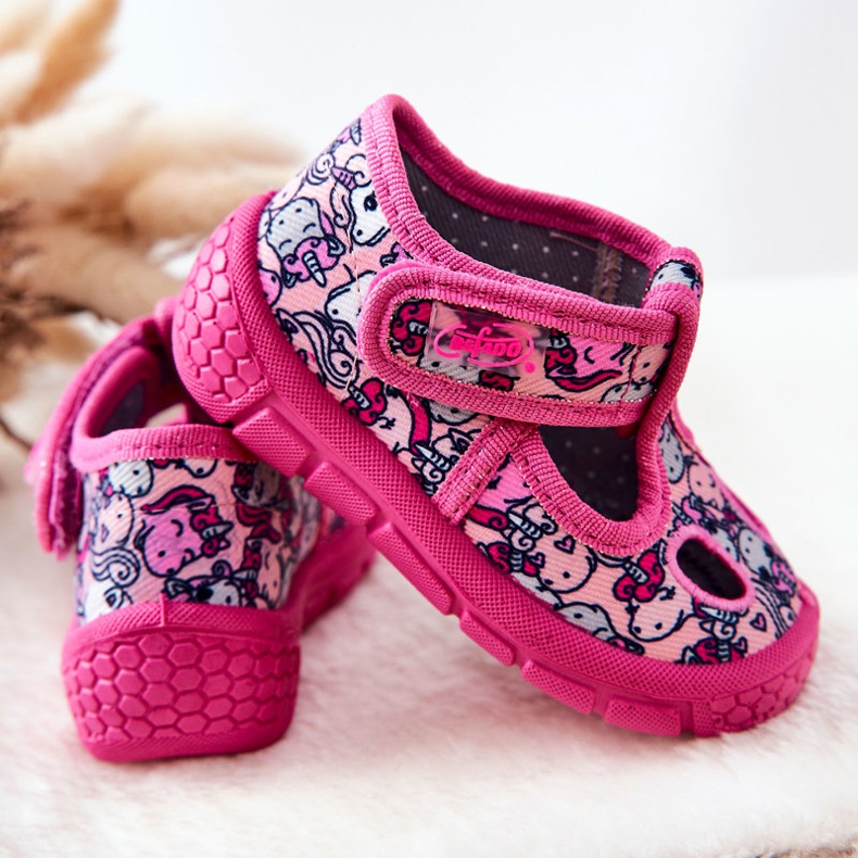 BEFADO S.A. Papucs Befado Unicorns 533P018 Pink rózsaszín 1