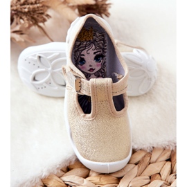 BEFADO S.A. Balerina Papucs Befado Shiny 115X003 Arany aranysárga 1