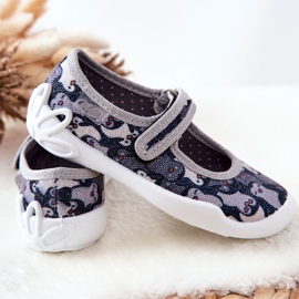 BEFADO S.A. Balerina papucs Befado Penguins 114X463 Fekete 1