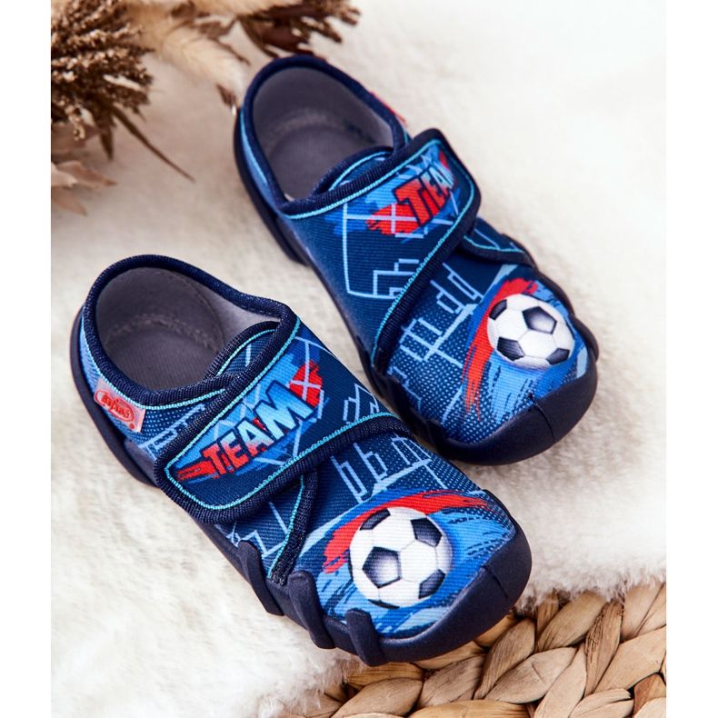 BEFADO S.A. Papucs Befado kék tépőzáras 273X321 1