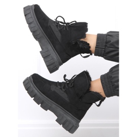 Arbor Black hőszigetelt hócsizma fekete 1