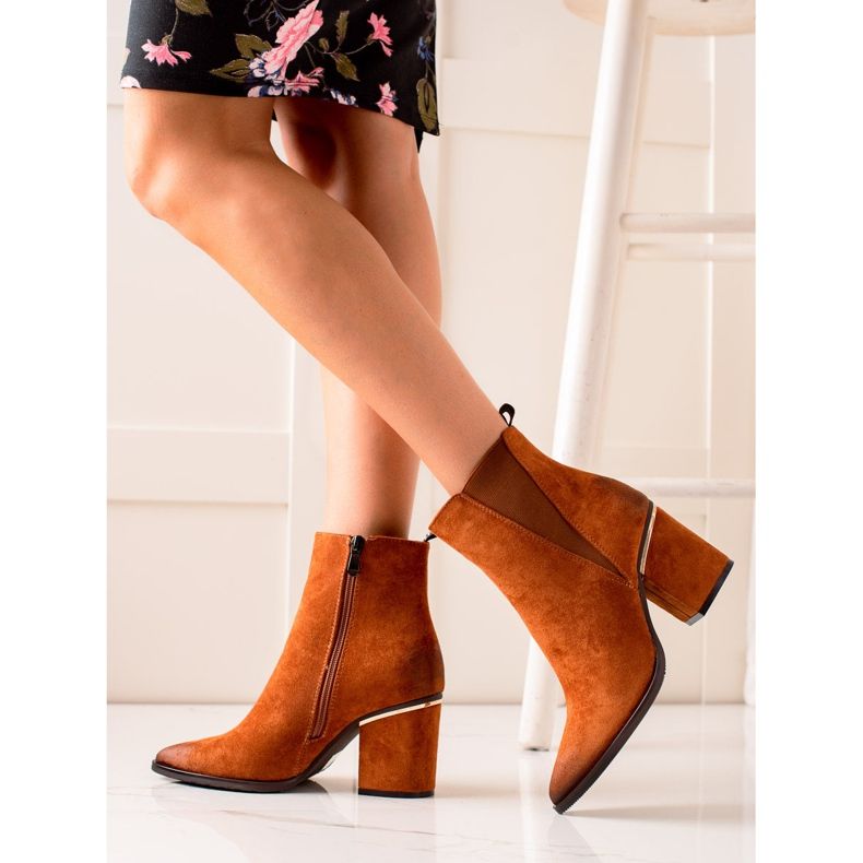 W. Potocki Csizma Egy Széles Potocki Postán barna 1