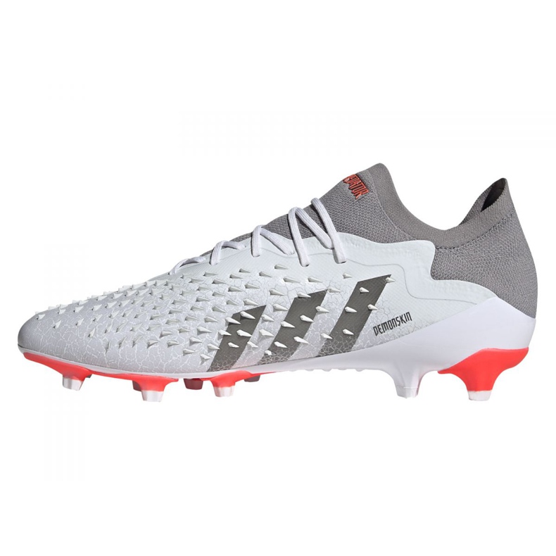 Adidas Predator Freak.1 Low Ag M GZ2806 futballcipő szürke, fehér fehér 1