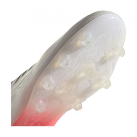 Adidas X Speedflow.1 Ag M FY3265 futballcipő szürke, fehér, piros fehér 2 Adidas X Speedflow.1 Ag M FY3265 futballcipő szürke, fehér, piros fehér 2