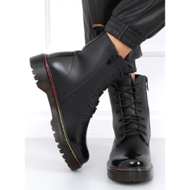 Martensiaki színes Ohio Black cérnával fekete 2