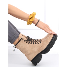 Dazy Beige velúr munkások bézs 2