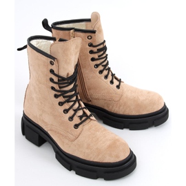 Dazy Beige velúr munkások bézs 1