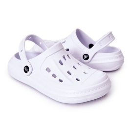 BEFADO S.A. Férfi papucs Kroks Befado 154M001 fehér 1