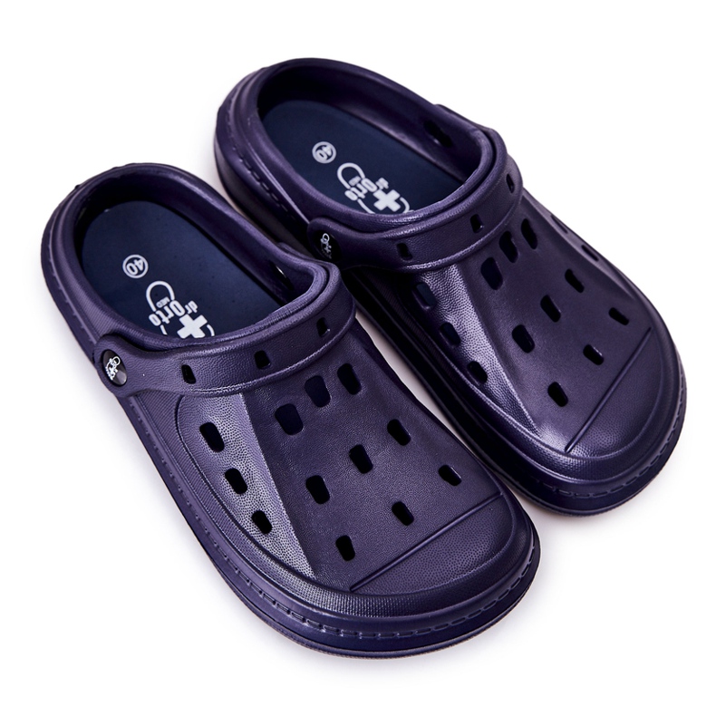 BEFADO S.A. Férfi papucs Kroks Befado 154M003 sötétkék 1