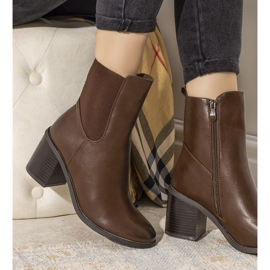 Michelle barna szigetelt csizma 1 Michelle barna szigetelt csizma 1