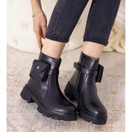 Fekete szigetelt csizma Millikin tasakkal 1 Fekete szigetelt csizma Millikin tasakkal 1