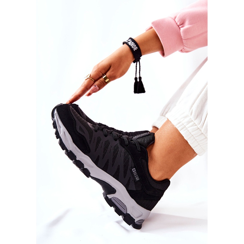 Sportcipő Memory Foam Big Star GG274501 fekete 2