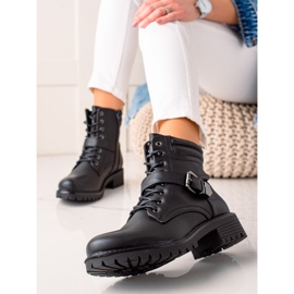 Anesia Paris Fekete munkások csattal 1