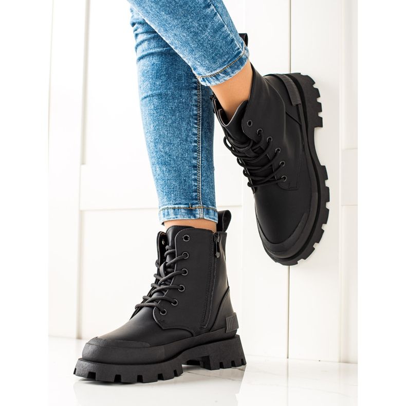 Seastar Klasszikus bokacsizma fekete 1