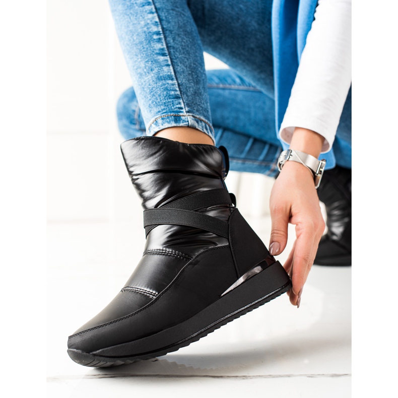 Weide Klasszikus hócsizma fekete 1