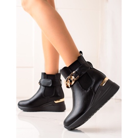 Groto Gogo Divatos ék csizma fekete 1 Groto Gogo Divatos ék csizma fekete 1