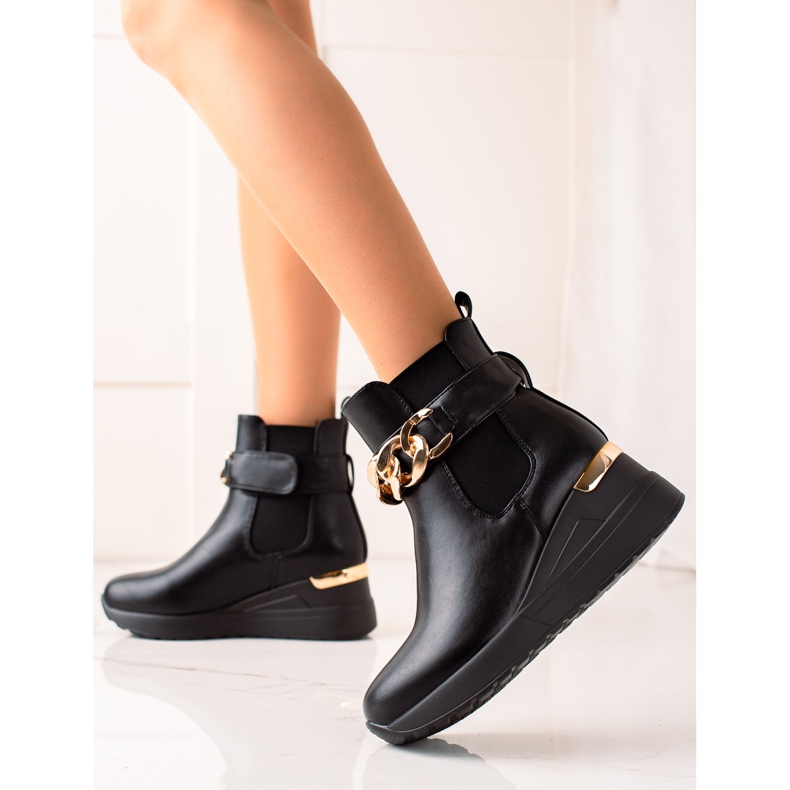 Groto Gogo Divatos ék csizma fekete 1