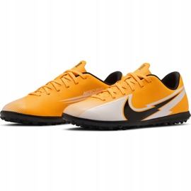 Nike Mercurial Vapor 13 Club Tf Jr AT8177 801 futballcipő sárgák 1