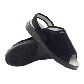 Dr.Orto Befado fekete férfi szandál 3