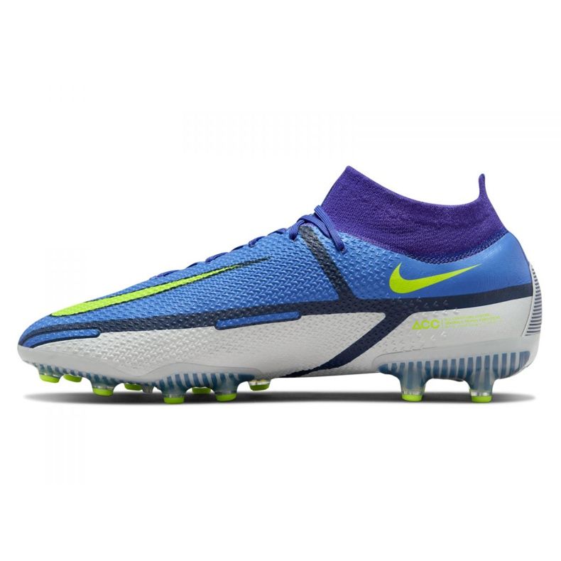 Nike Phantom GT2 Elite Df AG-Pro M DC0749-570 futballcipő sokszínű kék 1