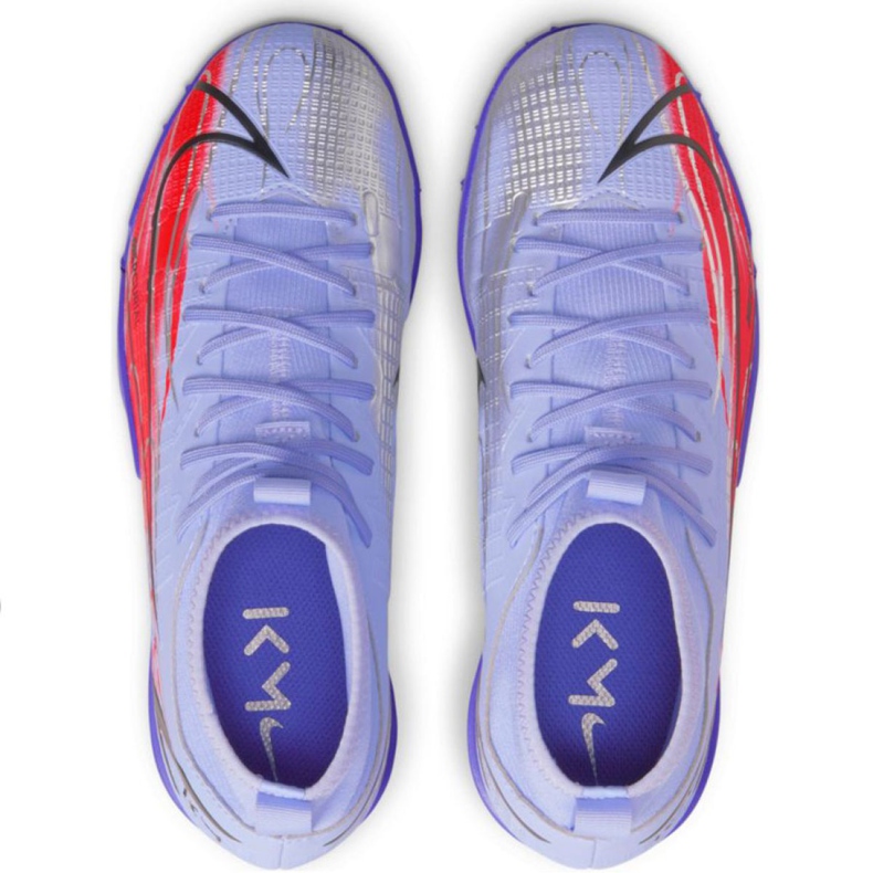 Nike Mercurial Superfly 8 Academy Km Tf Jr DB0935 506 futballcipő sokszínű ibolya 2
