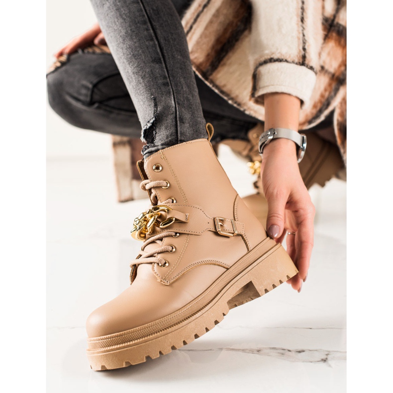 TRENDI Kényelmes divatmunkások bézs 1