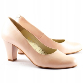 Clasicco Női szivattyúk a poszton 1318 púder rózsaszín 2