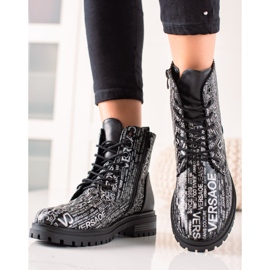 Goodin Divatos nyomdai munkások fekete 2